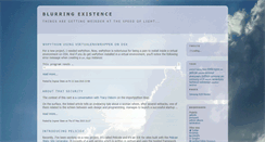 Desktop Screenshot of blurringexistence.net